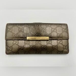 Gucci Guccissima Continental Wallet